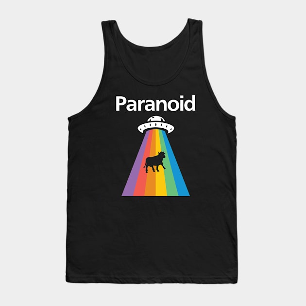 Paranoid Tank Top by BignellArt